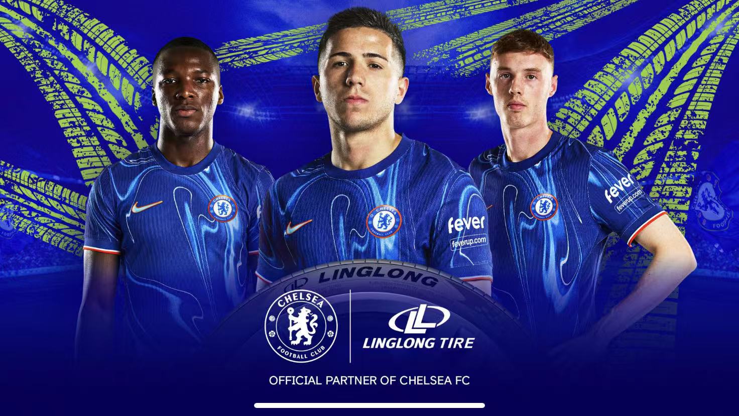 Linglong pneumatikoa Chelsea futbol klubeko bazkide global ofizial bihurtzen da